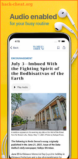 World Tribune screenshot