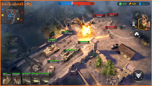 World War Armies: WW2 PvP RTS screenshot