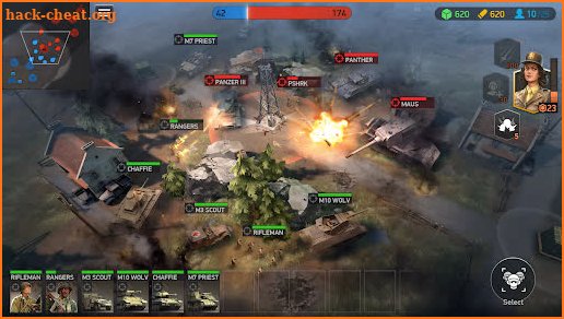 World War Armies: WW2 PvP RTS screenshot