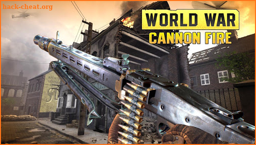 World War WW Cannon Fire : Free Shooter Games 2020 screenshot