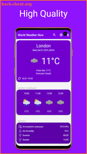 World Weather Now screenshot