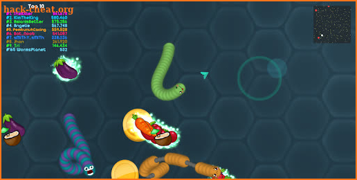 Worms Planet screenshot