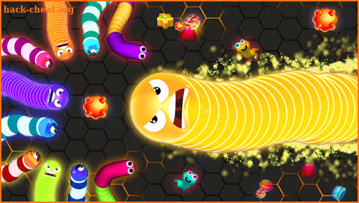 Worms Voracious Zone .io - Slithering Mask screenshot