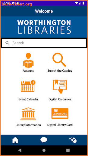 Worthington Libraries screenshot