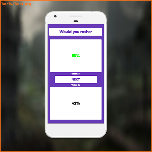 Would You Rather? Fortnite screenshot