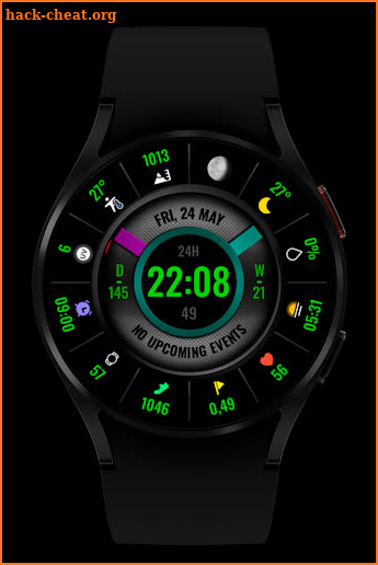 WR 021 Hybrid Watch Face screenshot