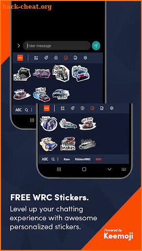 WRC Keyboard screenshot