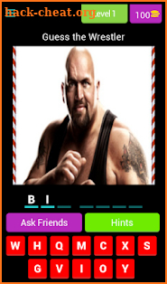 Wrestling Quiz screenshot