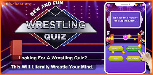 Wrestling Quiz screenshot