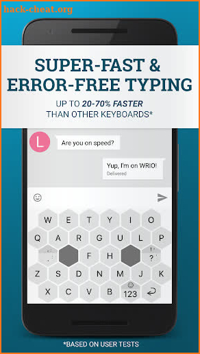 WRIO Keyboard (+2500 emoji) screenshot