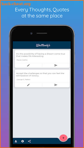 Writtenly - Your Thought, Quotes, Motivation Daily screenshot