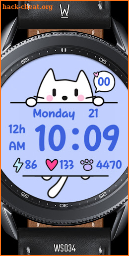 WS014 – KITTEN Watch Face screenshot