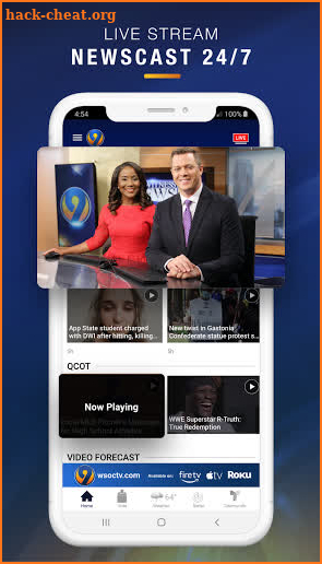 WSOC-TV Channel 9 News screenshot