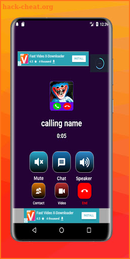 Wuggy huggy Fake video Call screenshot