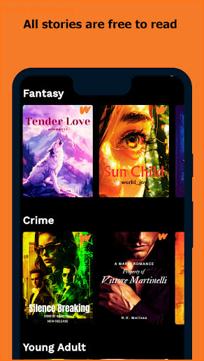 Wuri: Books, Novels, Stories screenshot