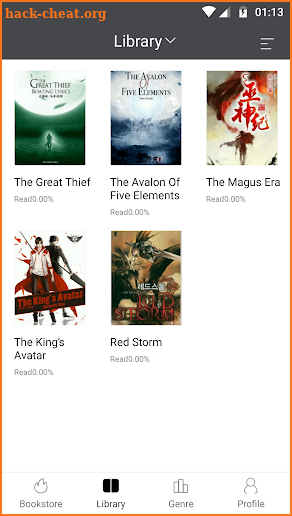 WuXia Novel -  Ebooks Online screenshot