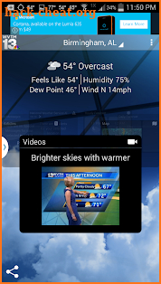 WVTM 13 Weather - Alabama screenshot