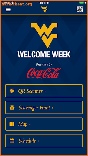 WVU Pass screenshot