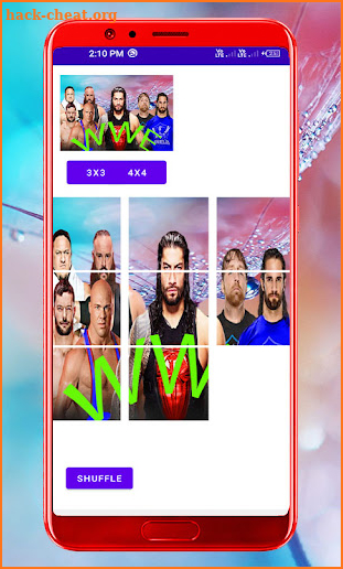 WWE Game - WWE Puzzle Game screenshot