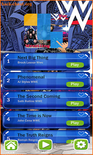 Wwe Piano Tiles 3 screenshot