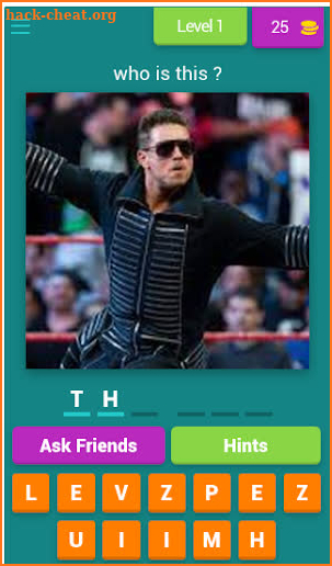 WWE Quiz game - Guess the wrestler screenshot