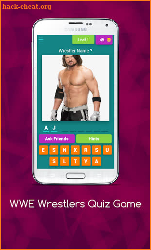 WWE Wrestlers Quiz Game screenshot