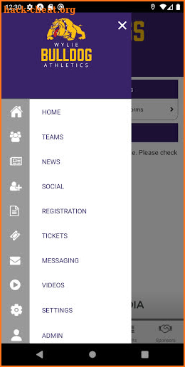 Wylie Bulldogs Athletics screenshot