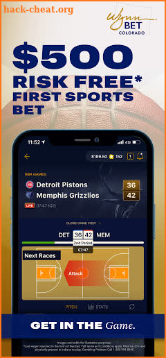 WynnBET: CO Sportsbook screenshot