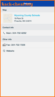 Wyoming County School District screenshot