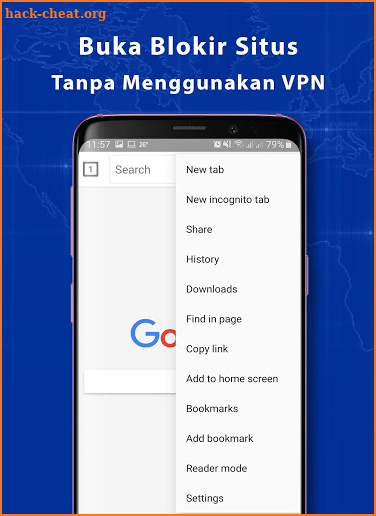 X Browser Buka Situs Blokir Tanpa VPN screenshot