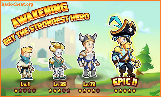 X Hero Wars: Epic Tower Attack & Hero Rescue screenshot