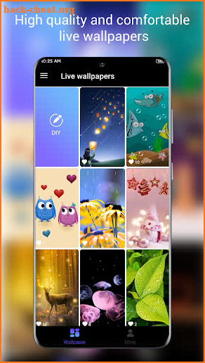 X Live Wallpaper - HD 3D live wallpaper screenshot