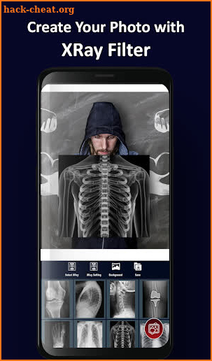 X-ray filter for photos screenshot