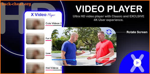 X Video Player: Full HD Video Player for Android screenshot