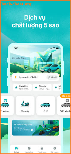 Xanh SM: Book EV rides screenshot