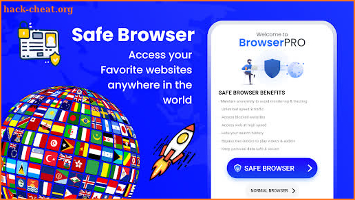 xBrowser - VPN Private Proxy screenshot