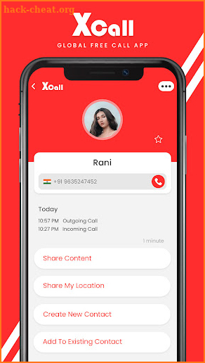 XCall - Global Call App screenshot