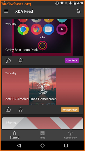 XDA Feed - Customize Your Android screenshot