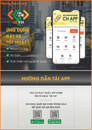 Xe VN : Đặt xe khách - Limousine - Theo dõi xe screenshot