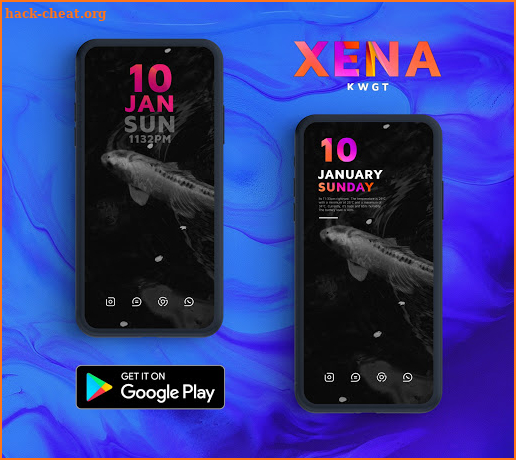 Xena kwgt screenshot