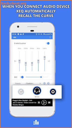 XEQ - Volume Equalizer & Bass Booster screenshot