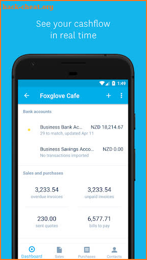 Xero Accounting screenshot