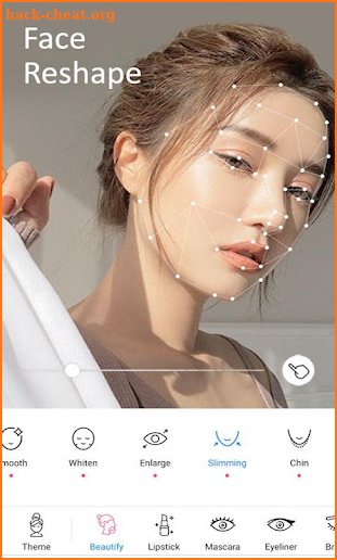 XFace: Beauty Cam, Face Editor screenshot