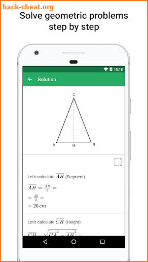 xGeometry - Geometry Solver screenshot