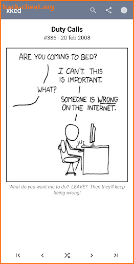 xkcd screenshot