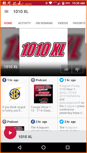 XL 92.5 FM screenshot