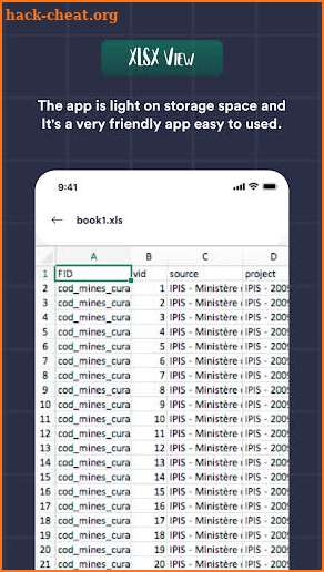 Xlsx File Reader & Xls File Viewer screenshot