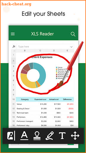 xlsx viewer: xls file viewer screenshot