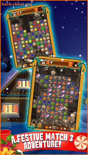 Xmas Match 3: Christmas Candy Land screenshot