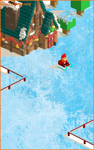 Xmas Sonic Santa Slide: Christmas Adventure screenshot